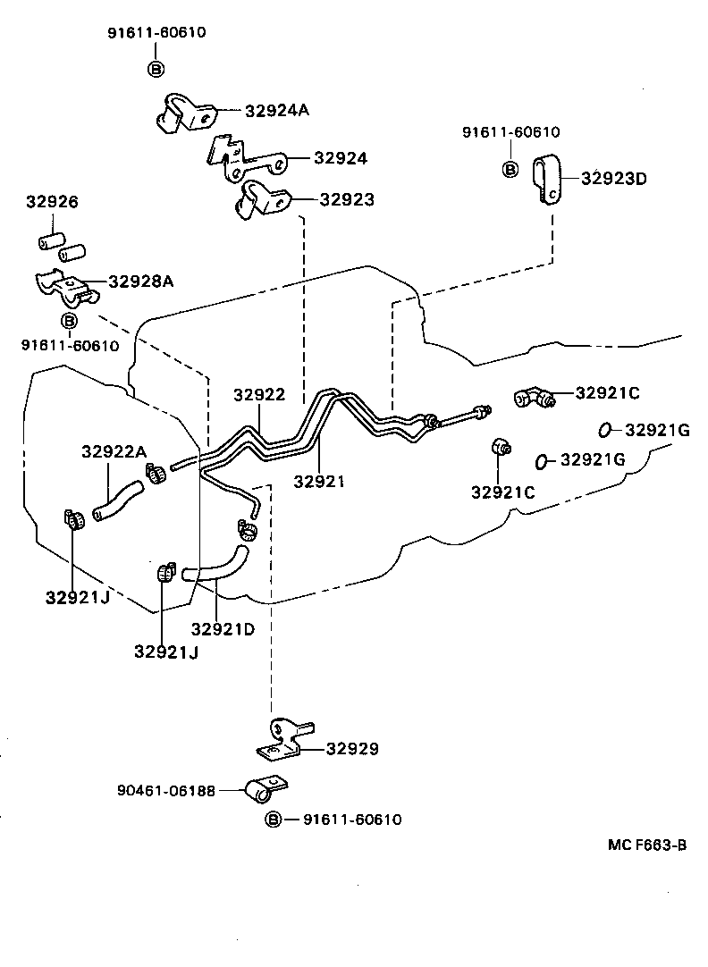 Enfriador de aceite y tubo