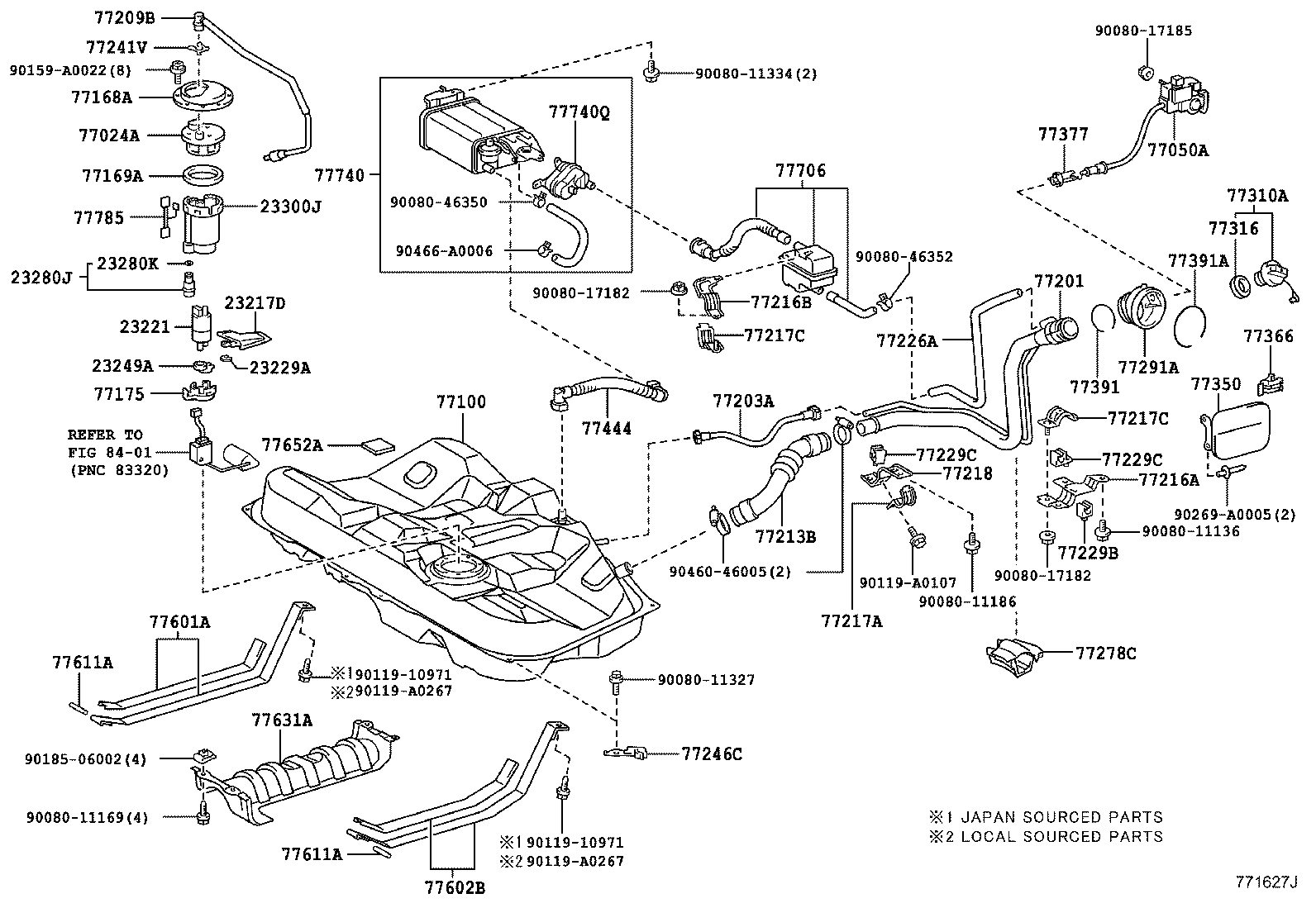Fuel Tank & Tube