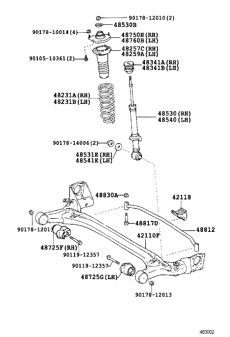 Rear Spring & Shock Absorber