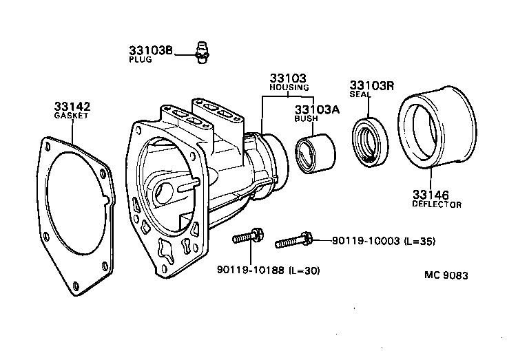 Extension Housing