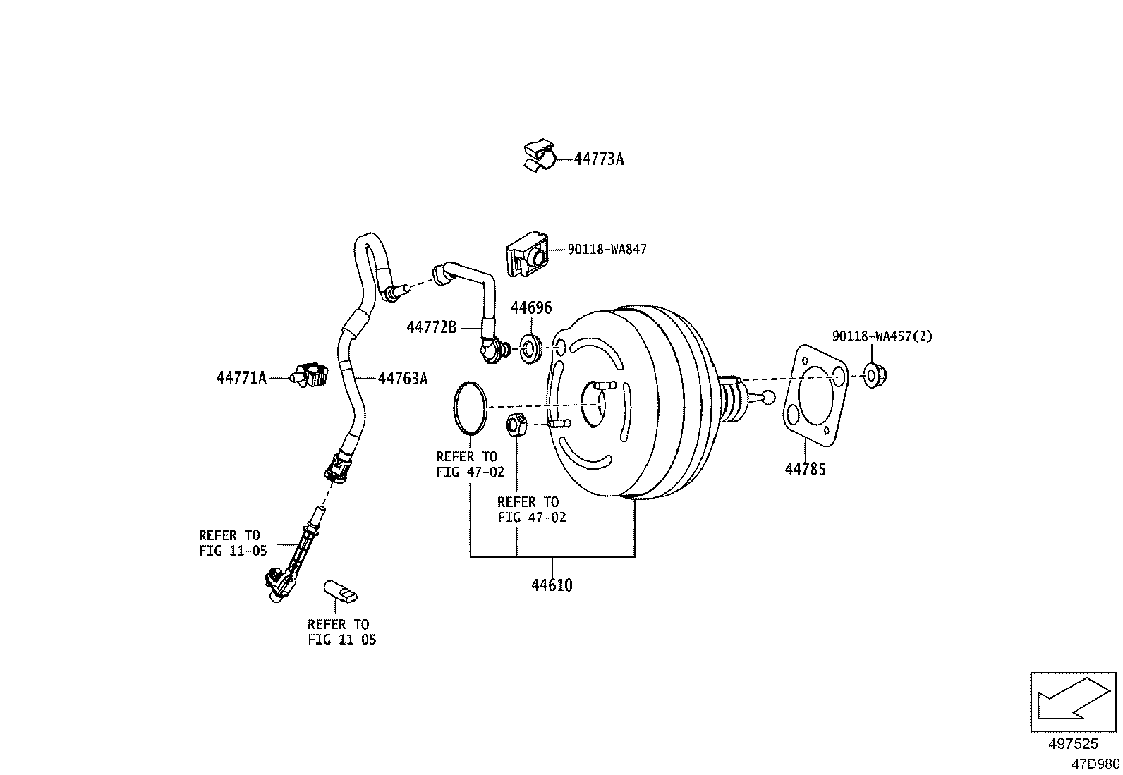 Brake Booster & Vacuum Tube