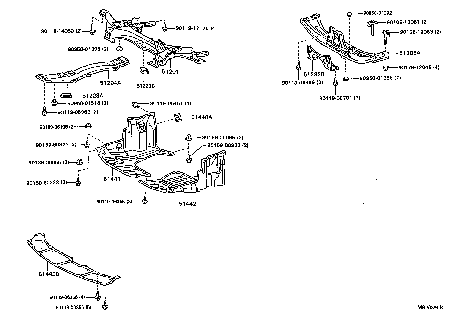 Suspension Crossmember & Under Cover