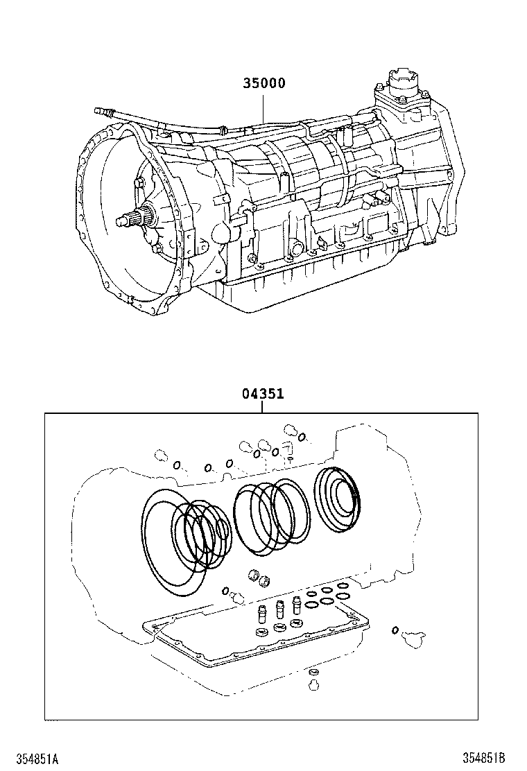 Transaxle Or Transmission Assy & Gasket Kit