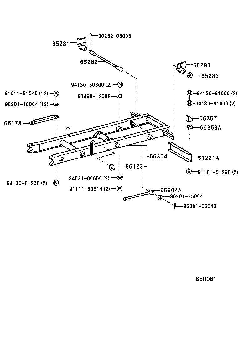 Rear Body Sub Frame