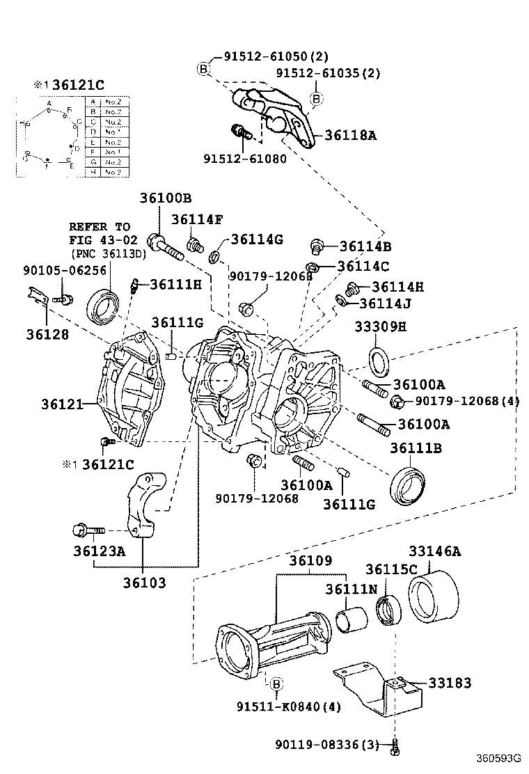 Transfer Case & Extension Housing