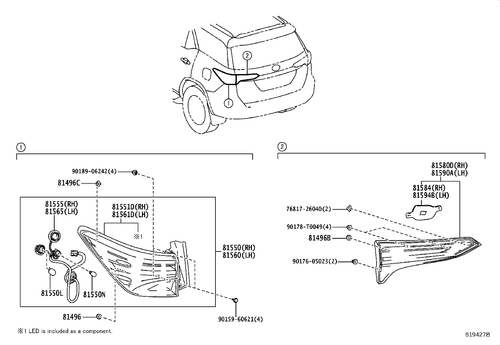 Rear Combination Lamp