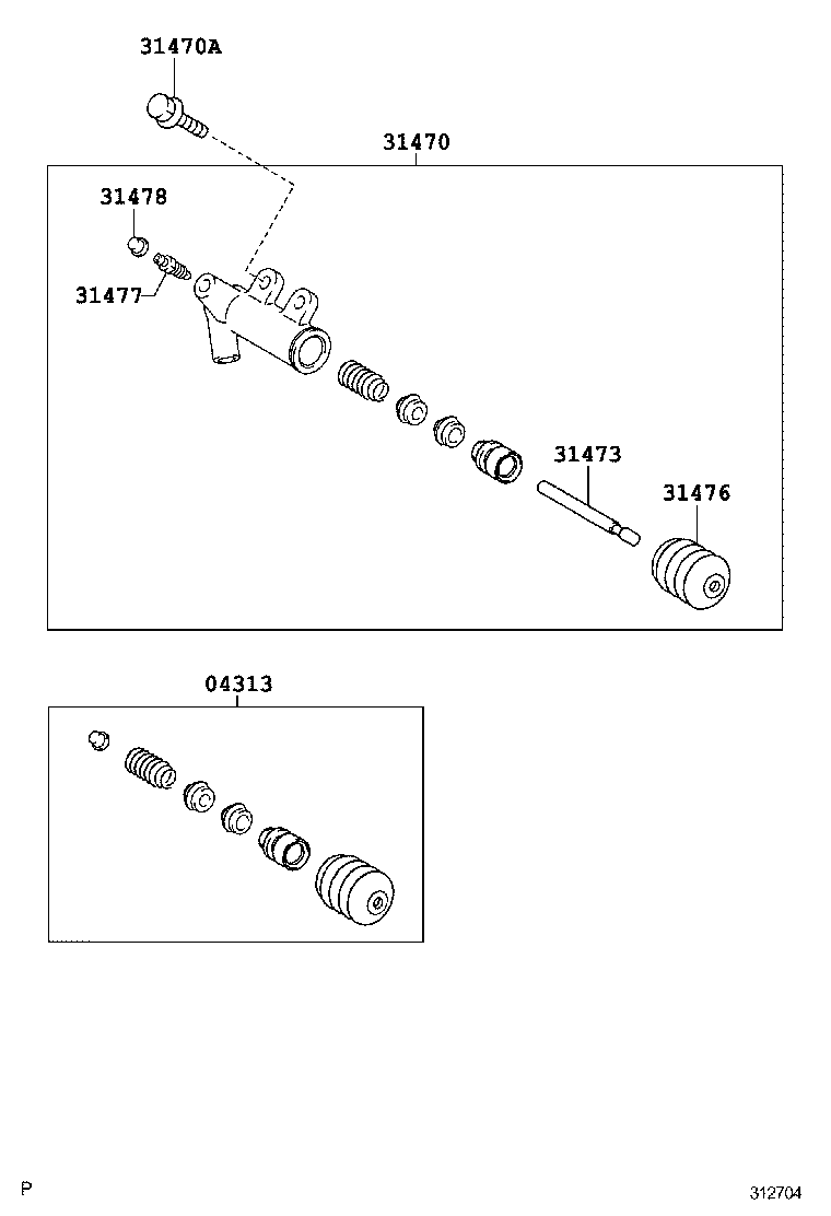 Clutch Release Cylinder