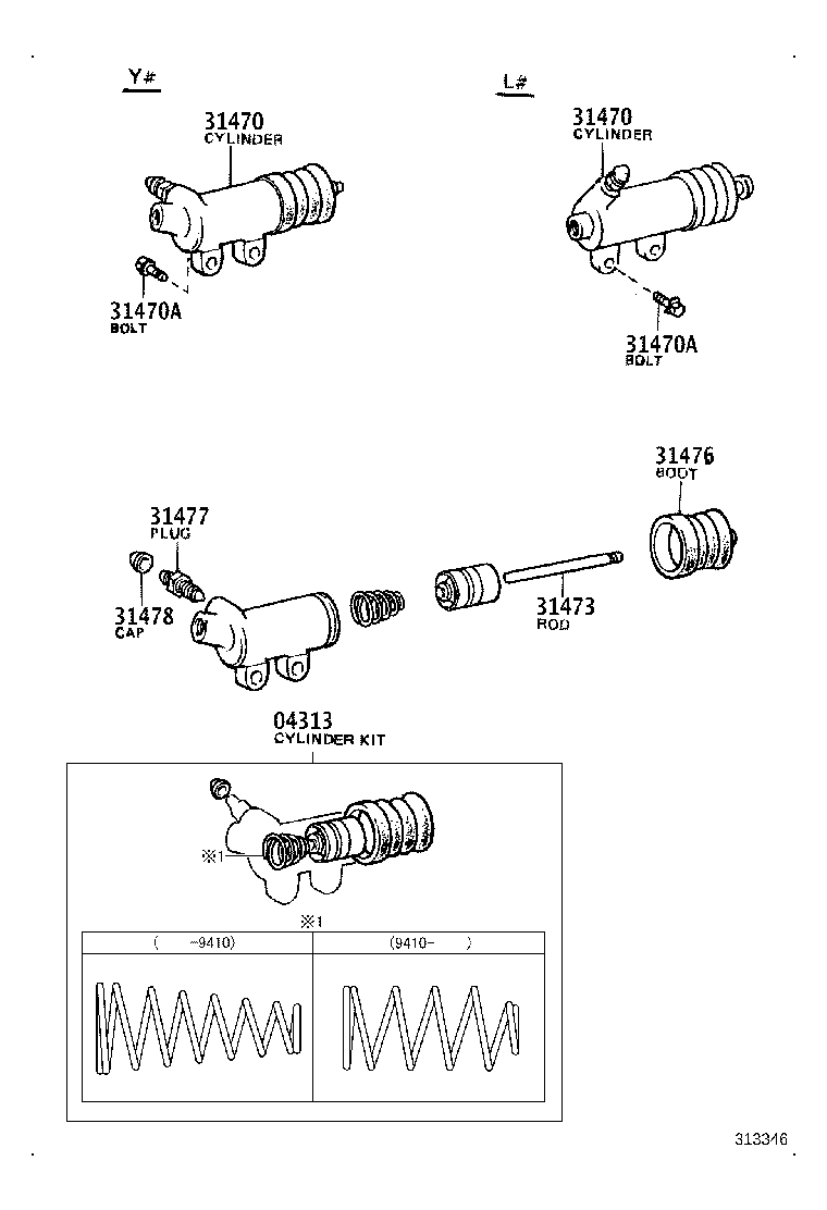 Clutch Release Cylinder