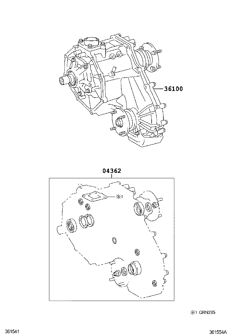 Transfer Assembly Gasket Kit
