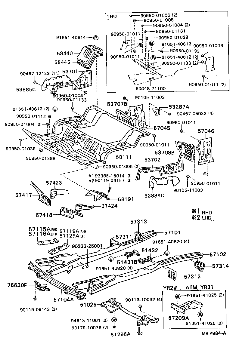 Front Floor Panel