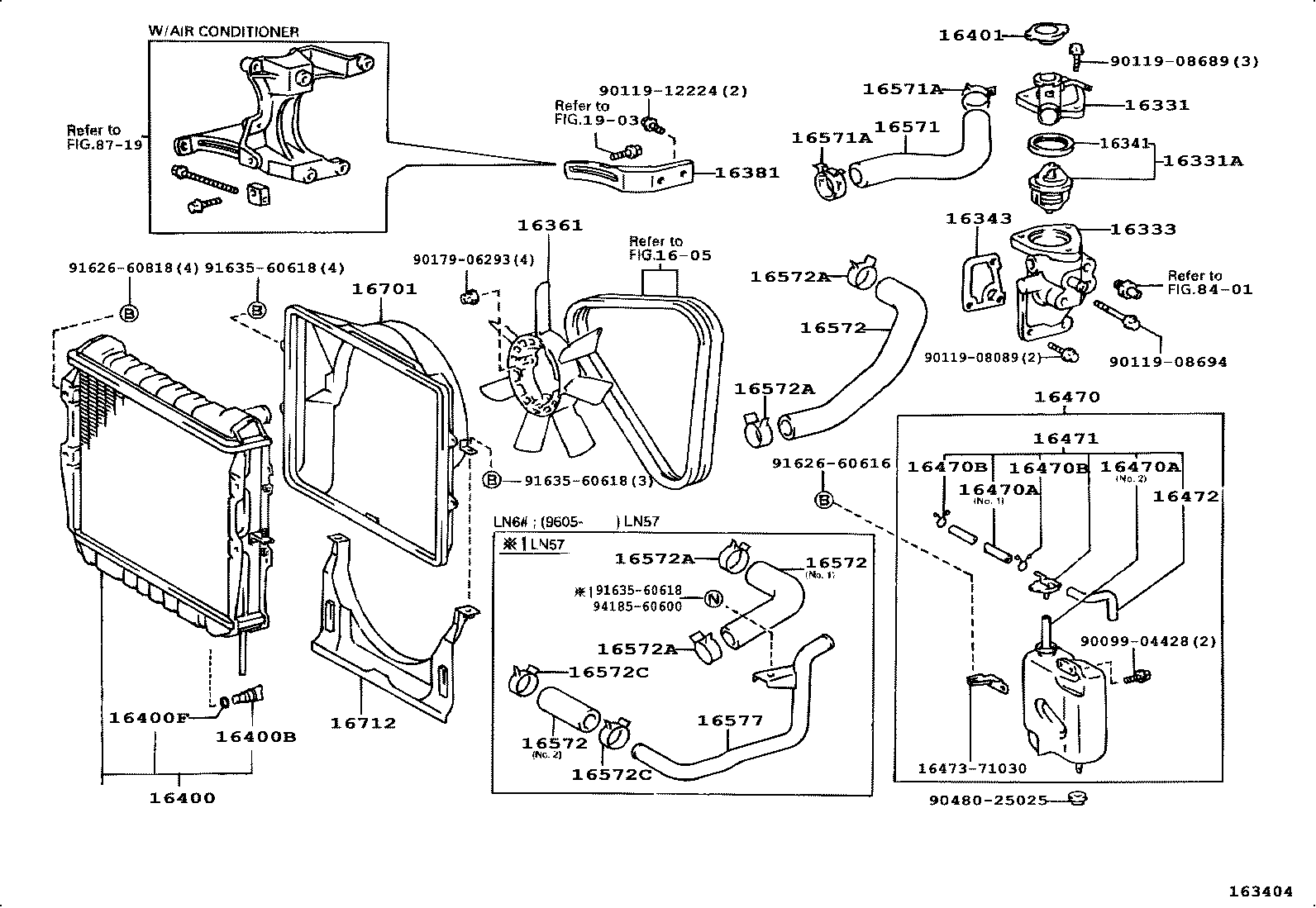 Radiator Water Outlet