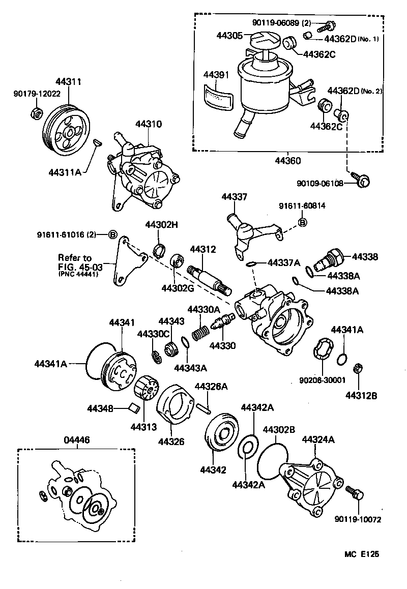 Vane Pump & Reservoir