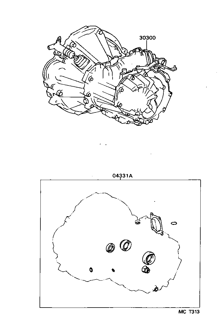 Transaxle Or Transmission Assy & Gasket Kit