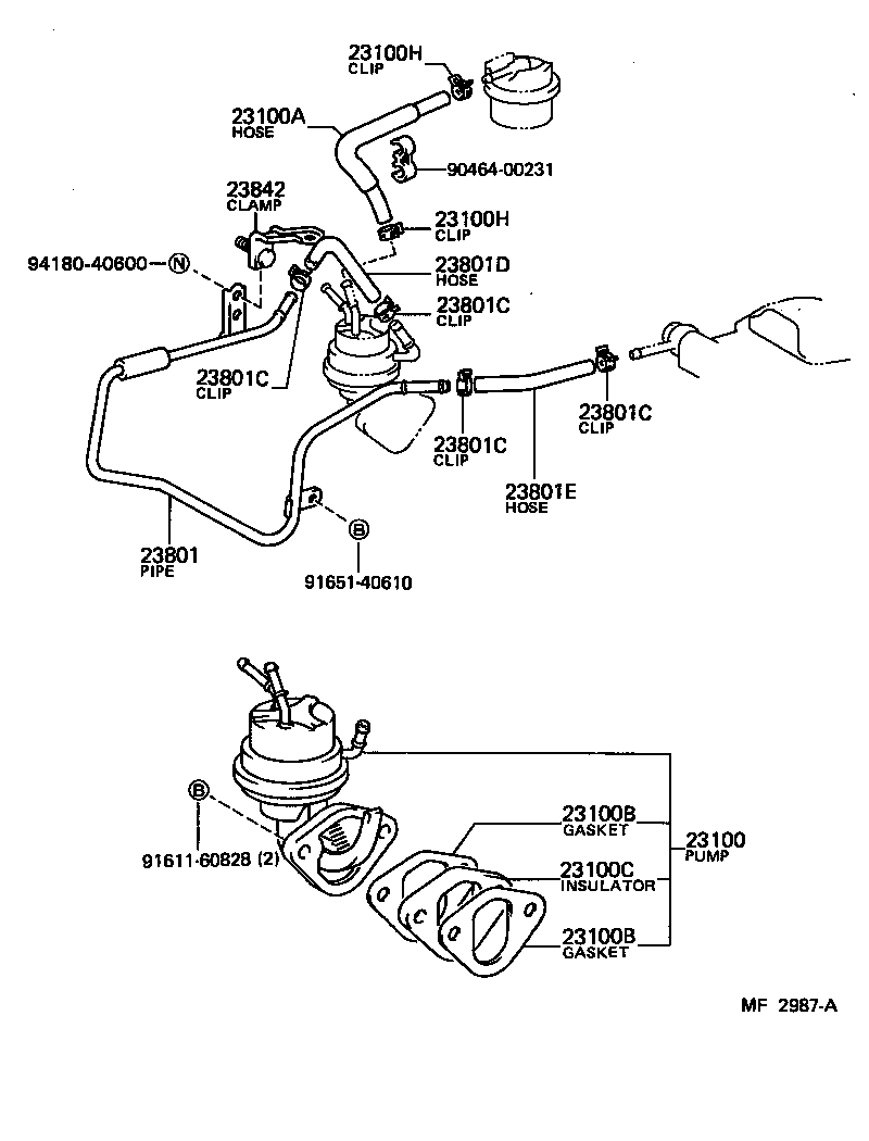 Fuel Pump & Pipe
