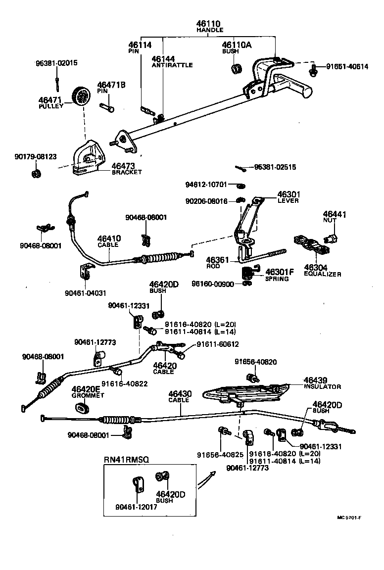 Parking Brake & Cable