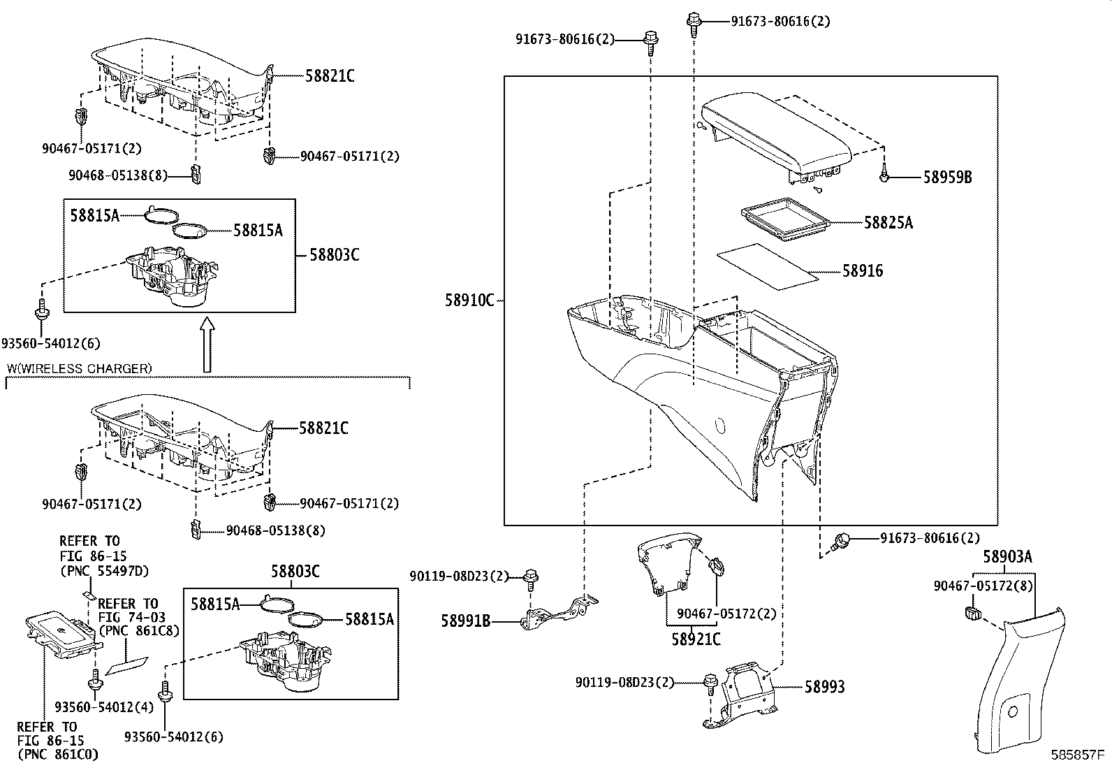 Console Box & Bracket
