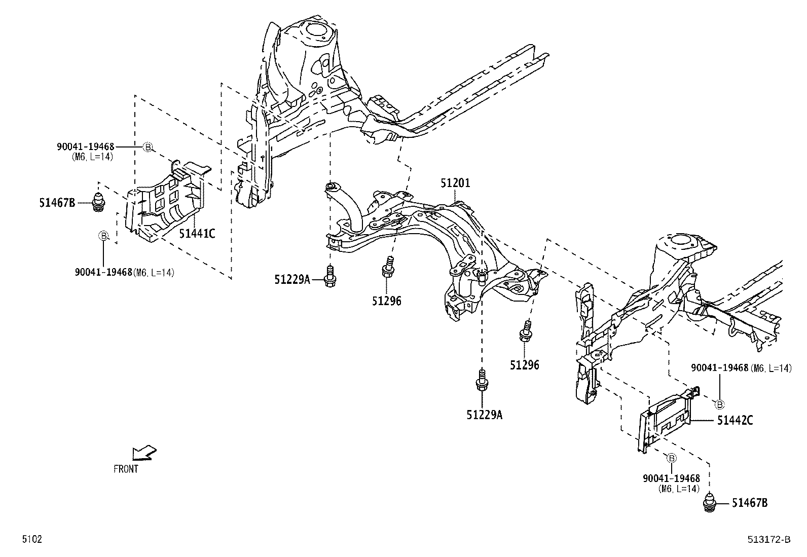 Suspension Crossmember & Under Cover