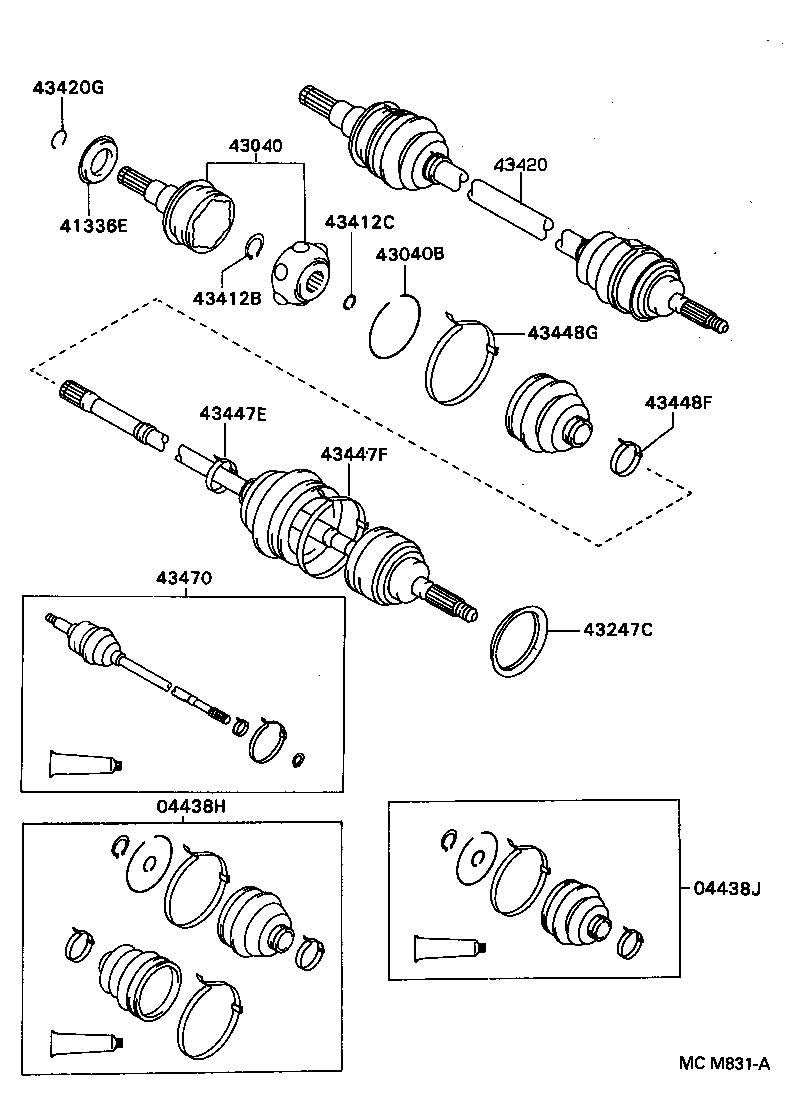 Front Drive Shaft