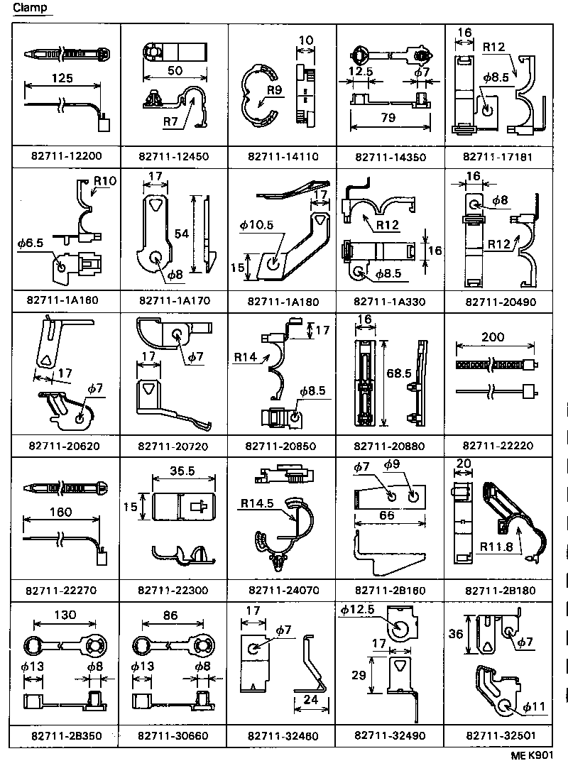 Wiring & Clamp