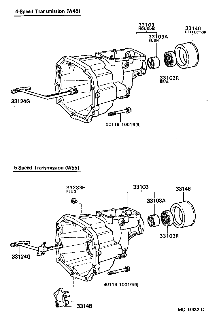 Extension Housing