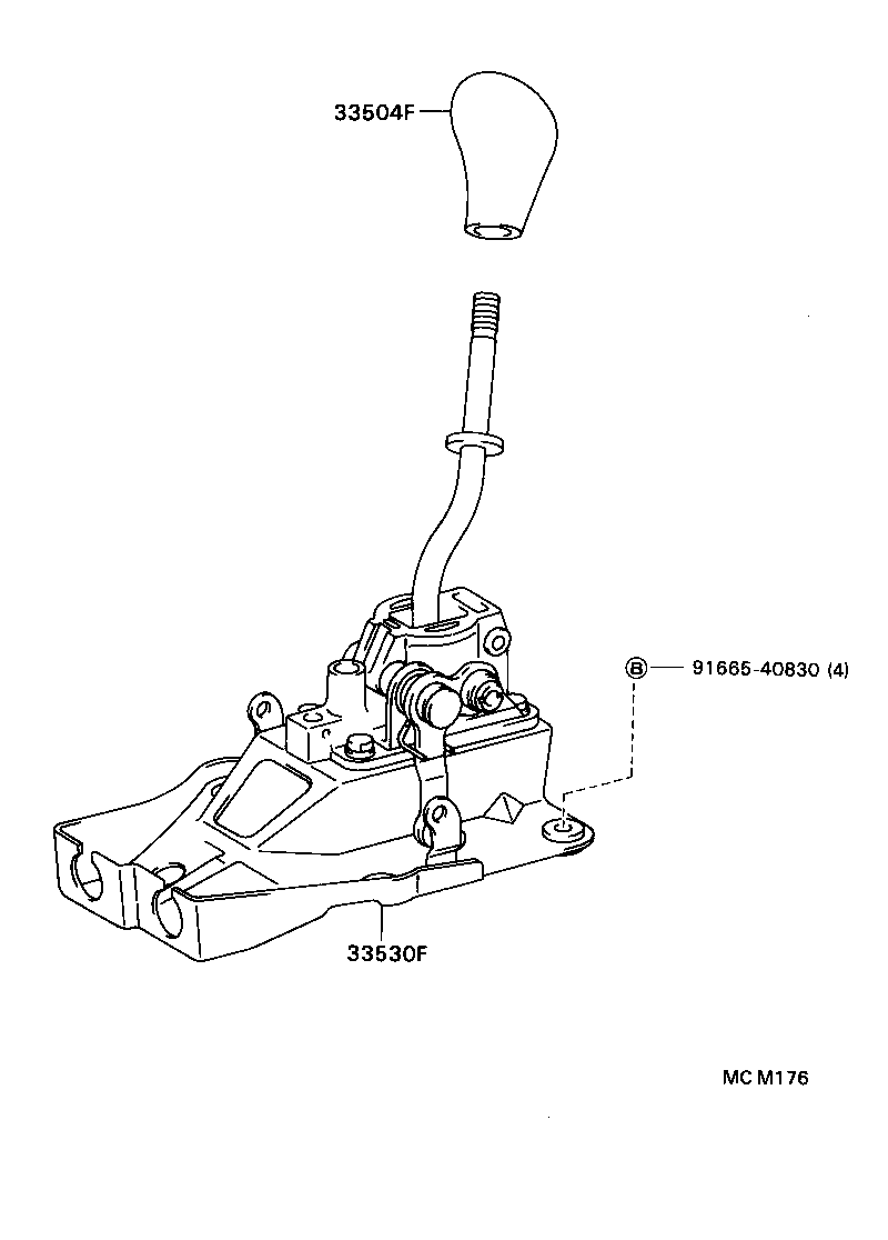 Shift Lever & Retainer