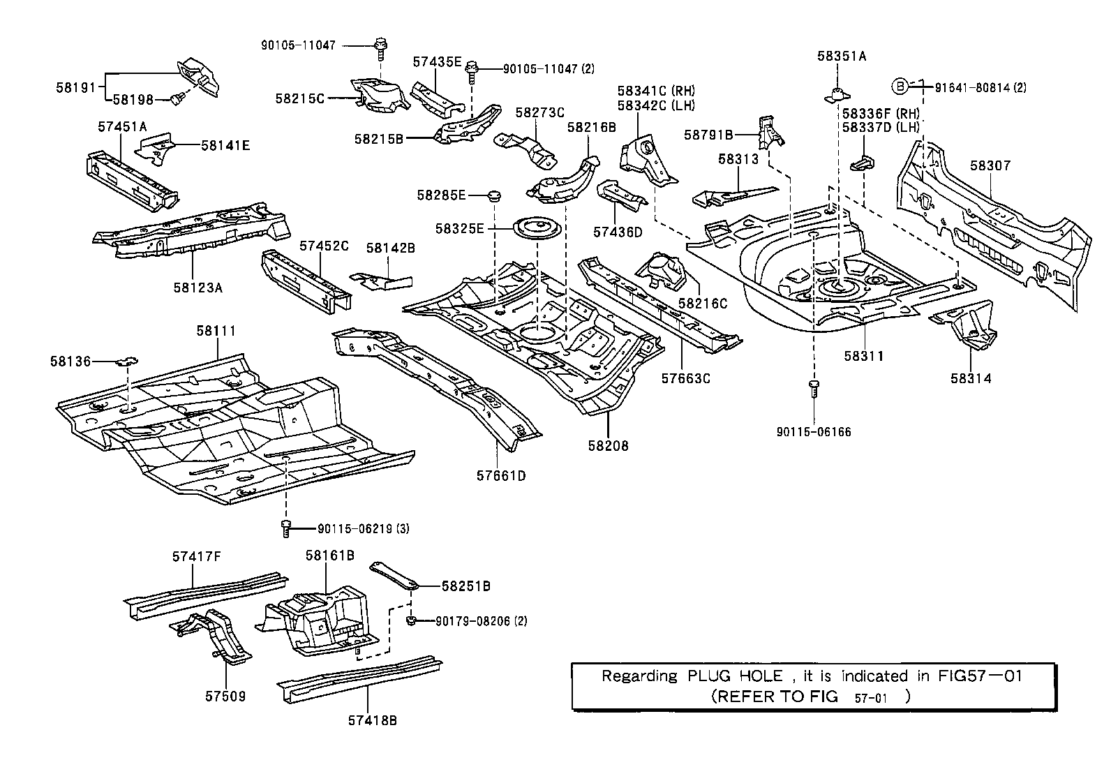 Floor Pan & Lower Back Panel