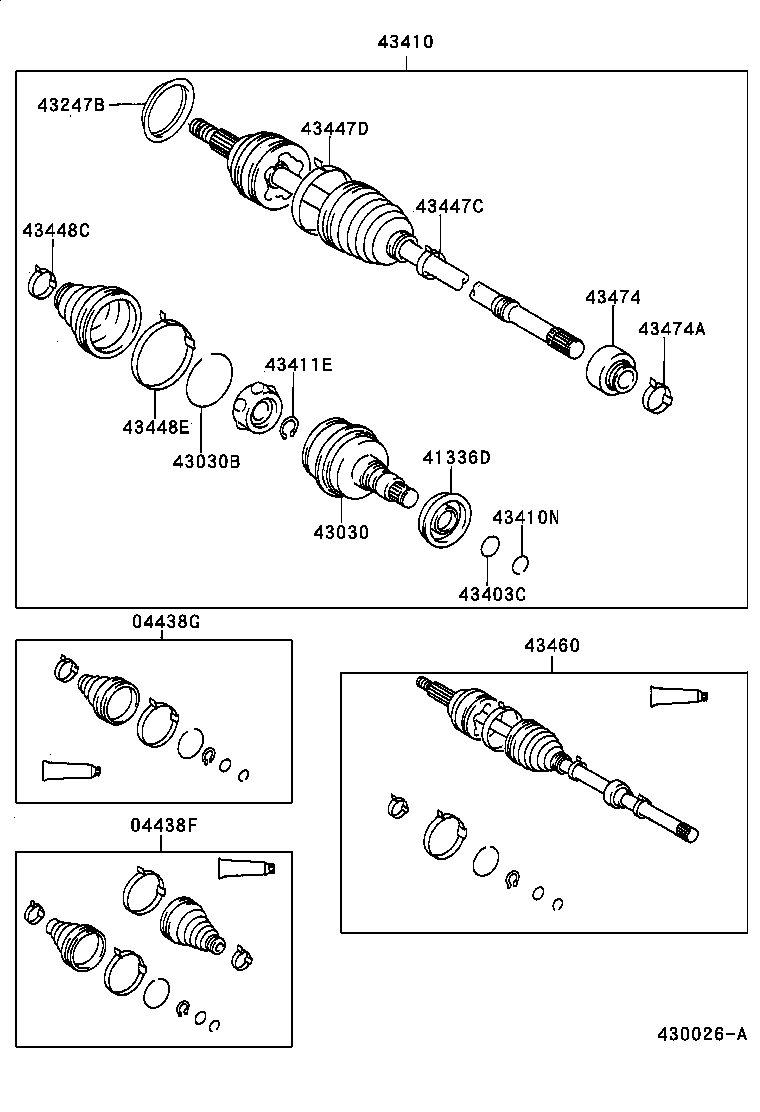 Front Drive Shaft
