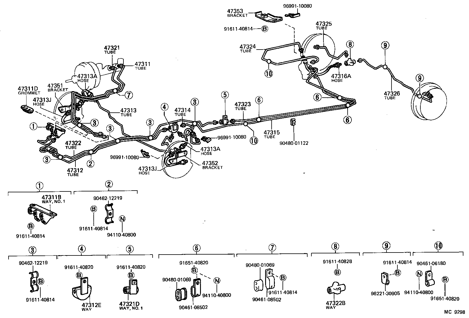 Brake Tube Clamp