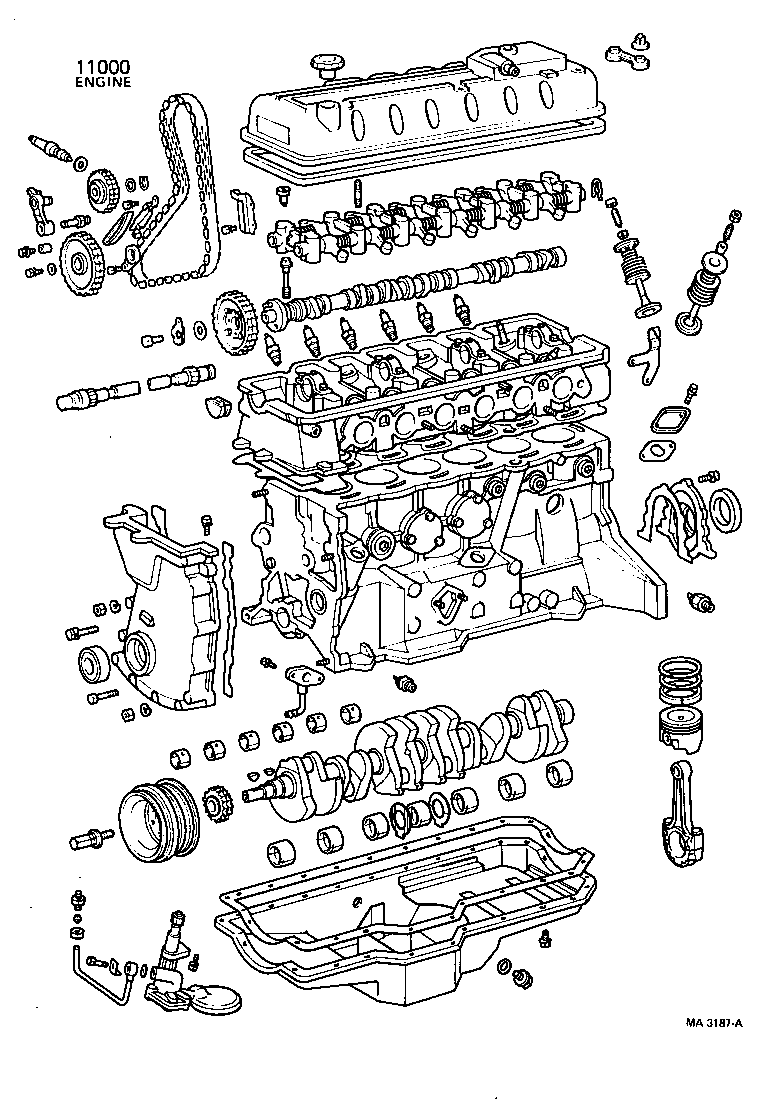 Partial Engine Assembly