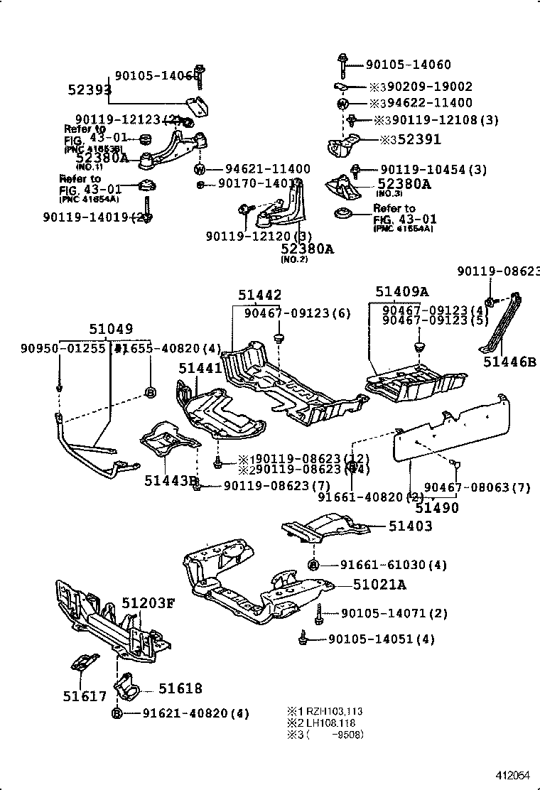 Suspension Crossmember & Under Cover