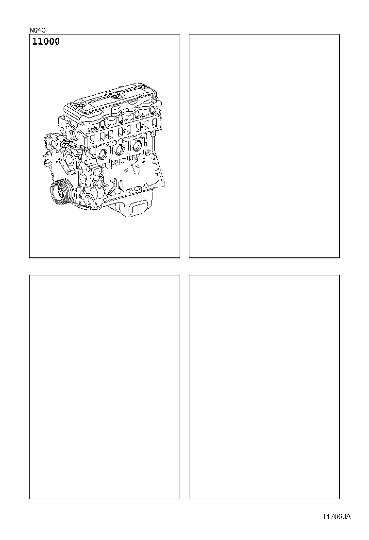 Partial Engine Assembly
