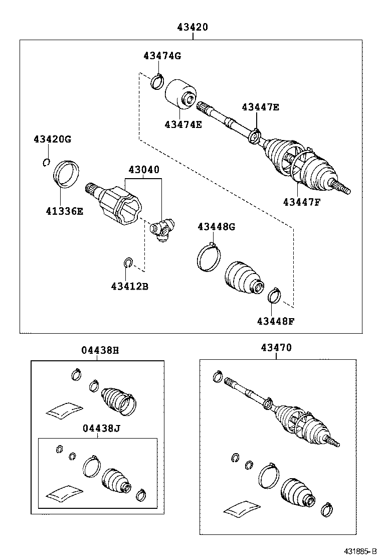 Front Drive Shaft