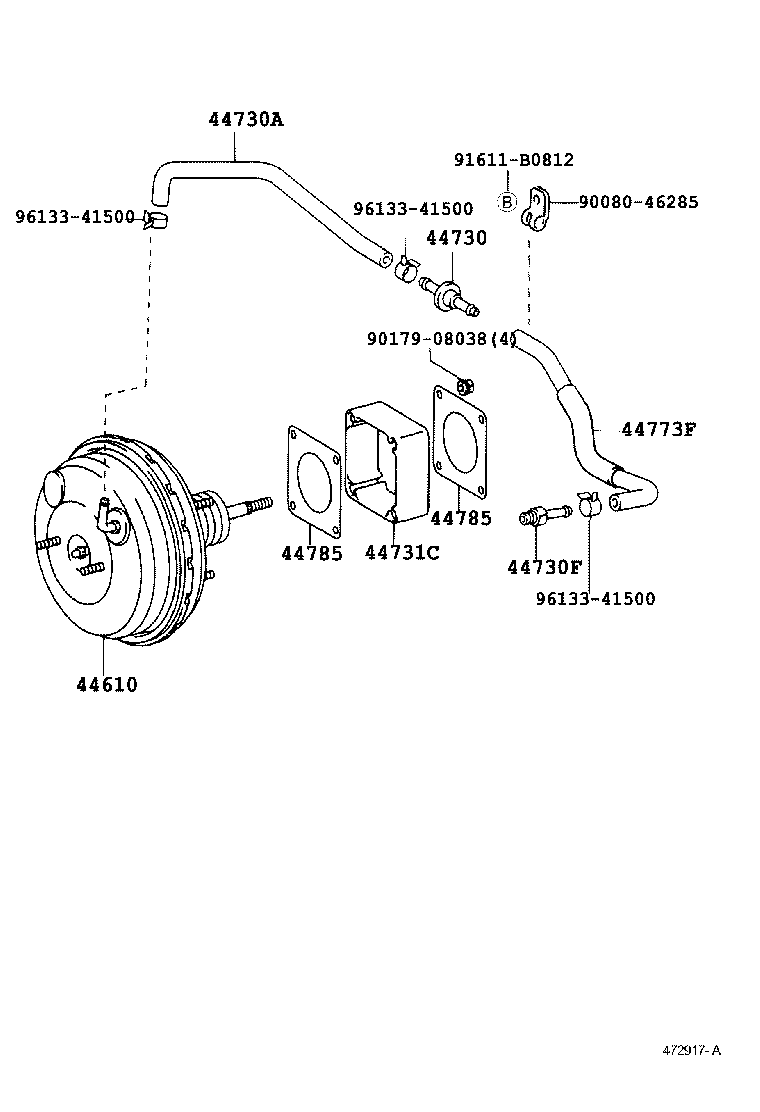 Brake Booster & Vacuum Tube