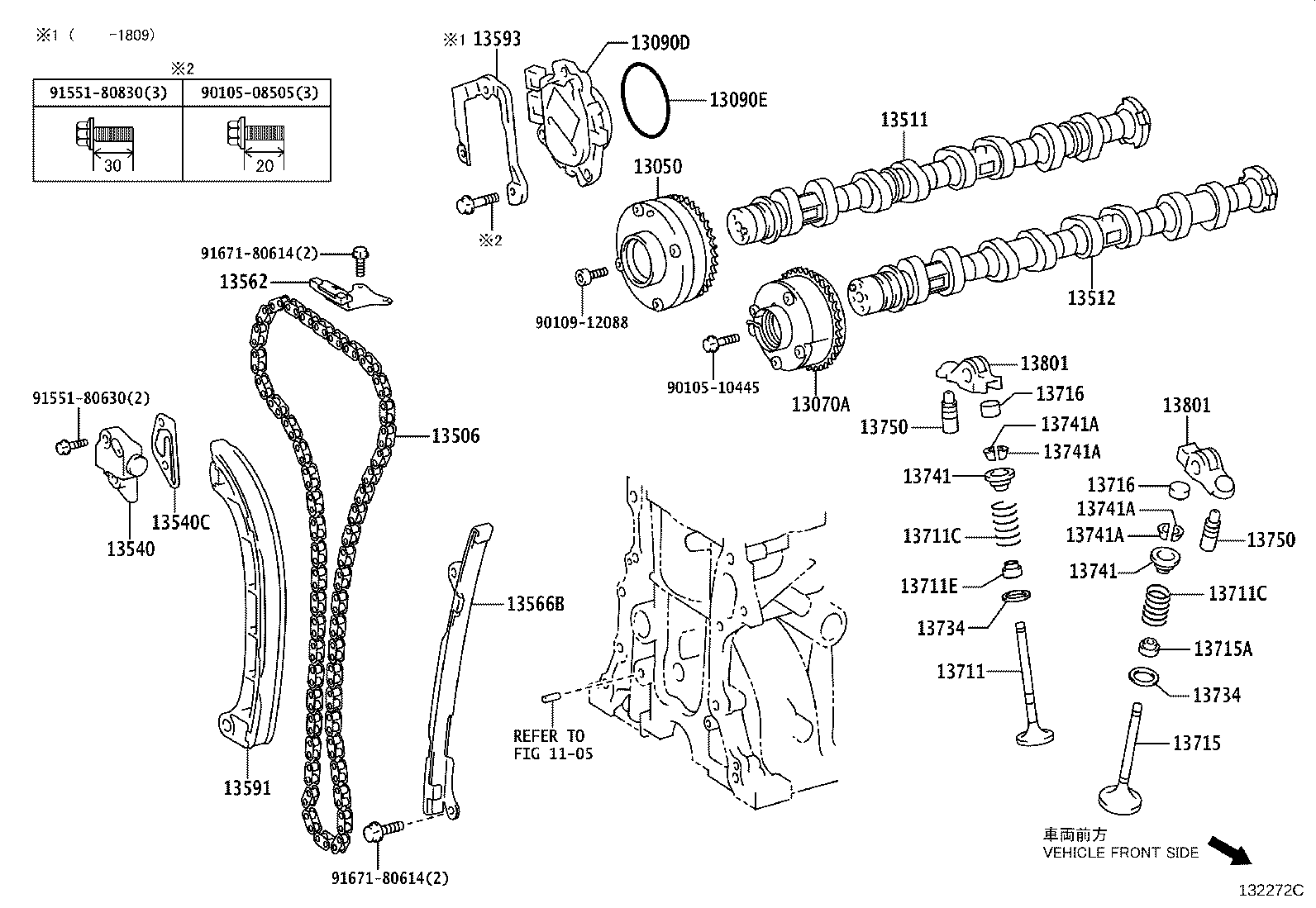 Camshaft & Valve