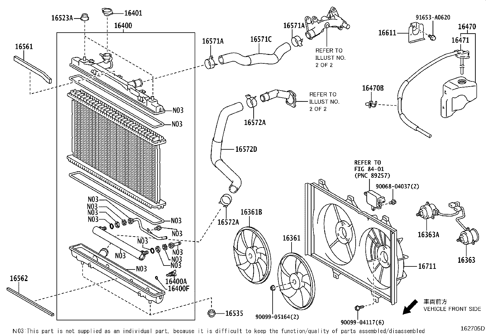 Radiator Water Outlet