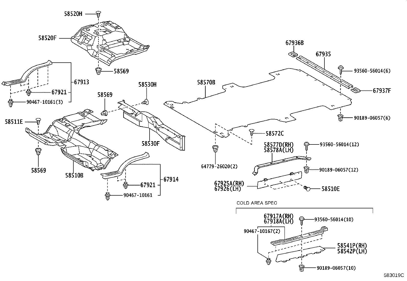 Floor Mat & Silencer Pad