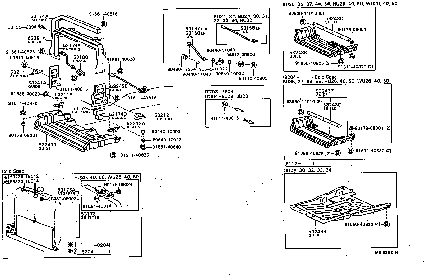 Radiator Support Wind Guide