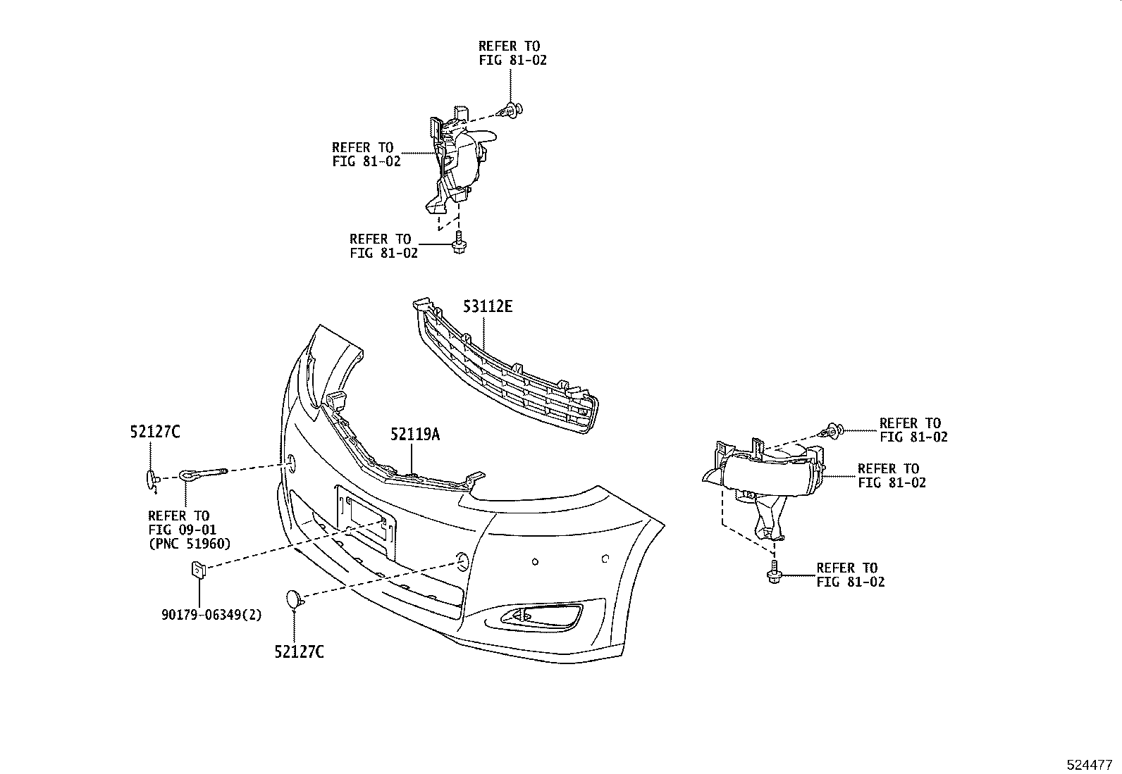 Front Bumper Bumper Stay