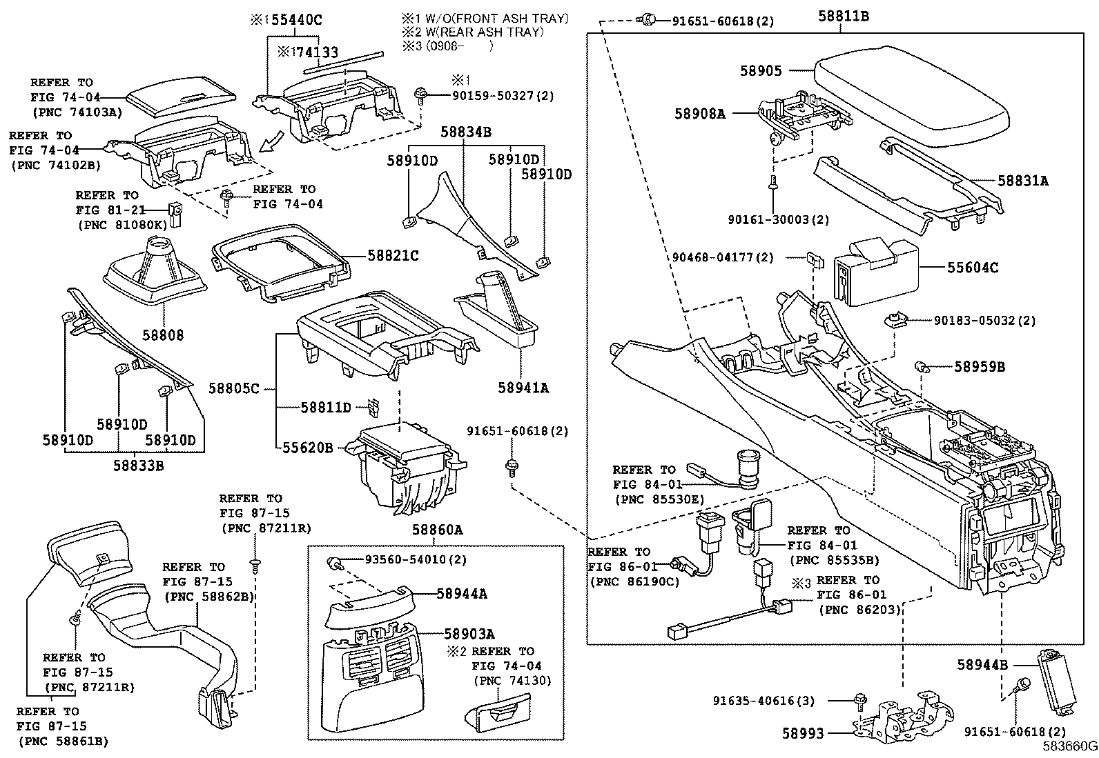 Console Box & Bracket