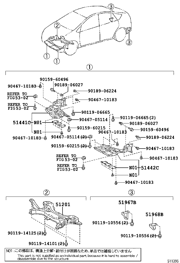 Suspension Crossmember & Under Cover