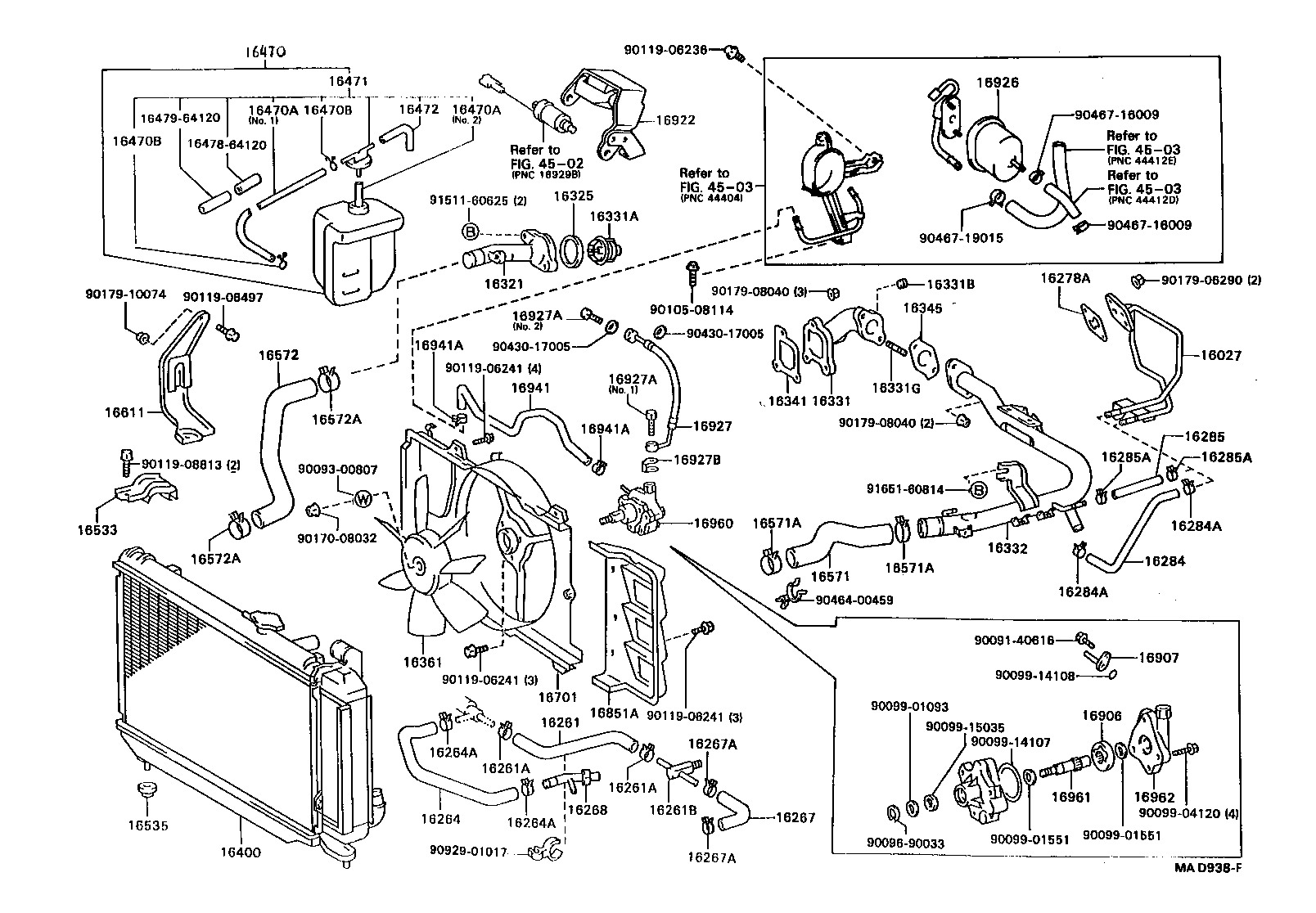 Radiator Water Outlet