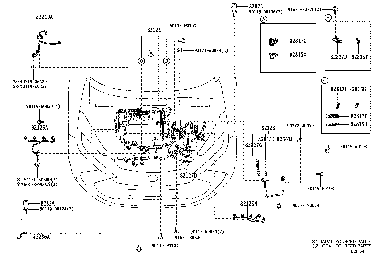 Wiring & Clamp
