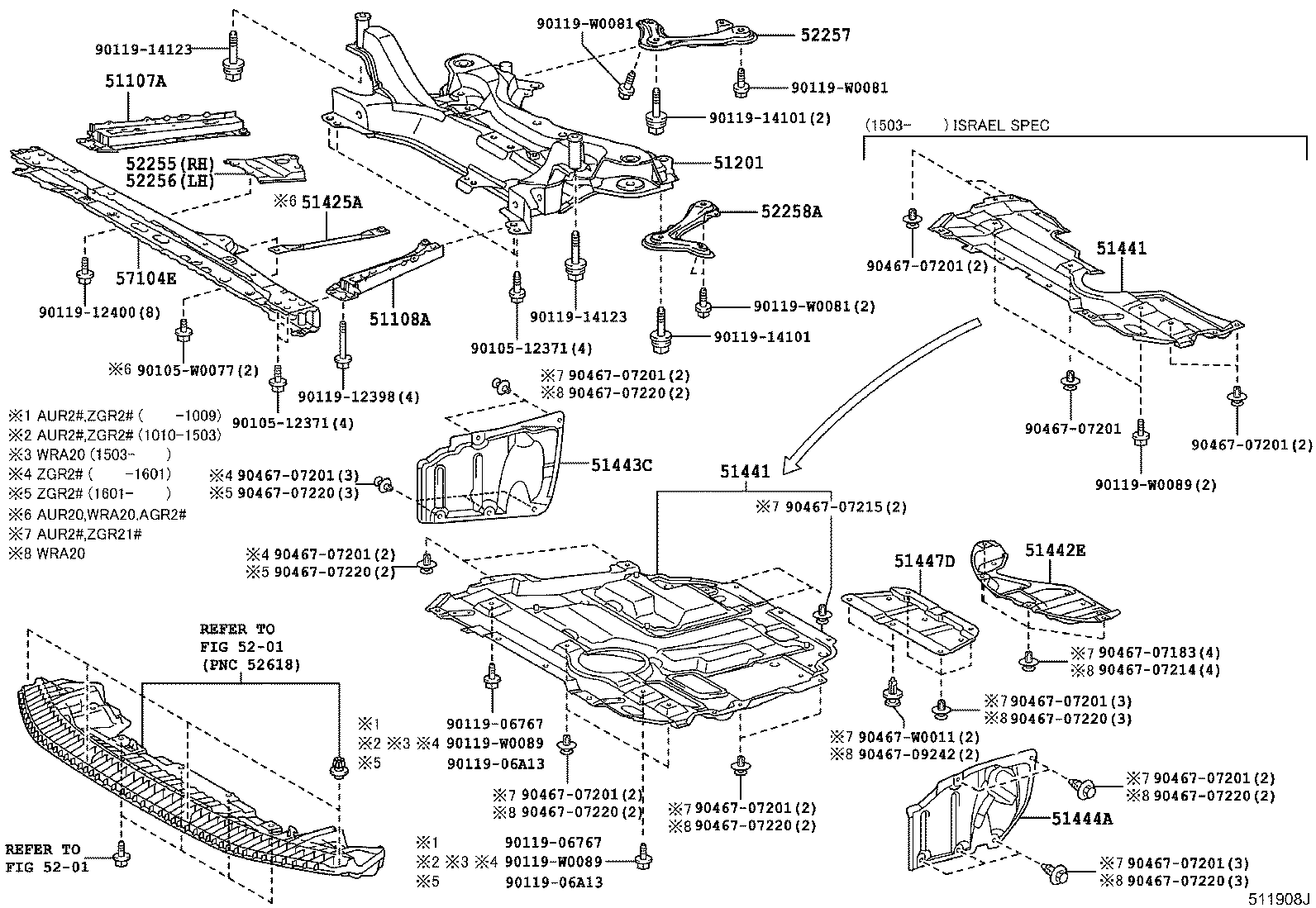 Suspension Crossmember & Under Cover