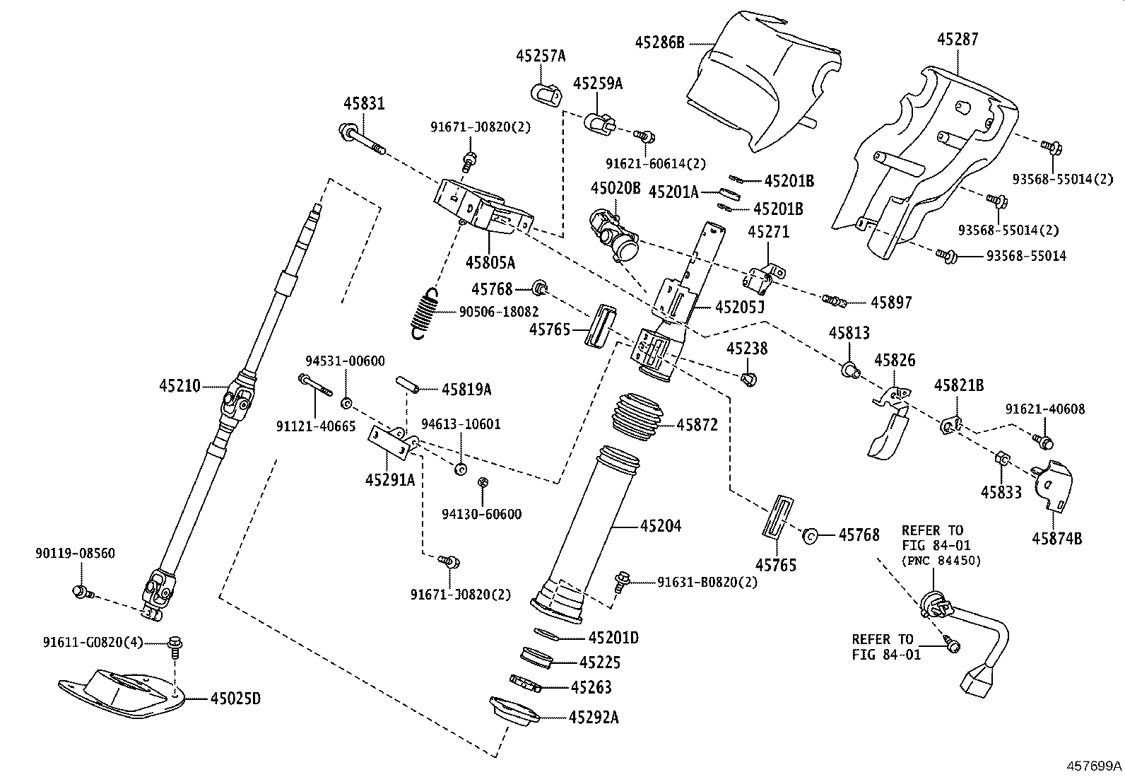 Steering Column & Shaft