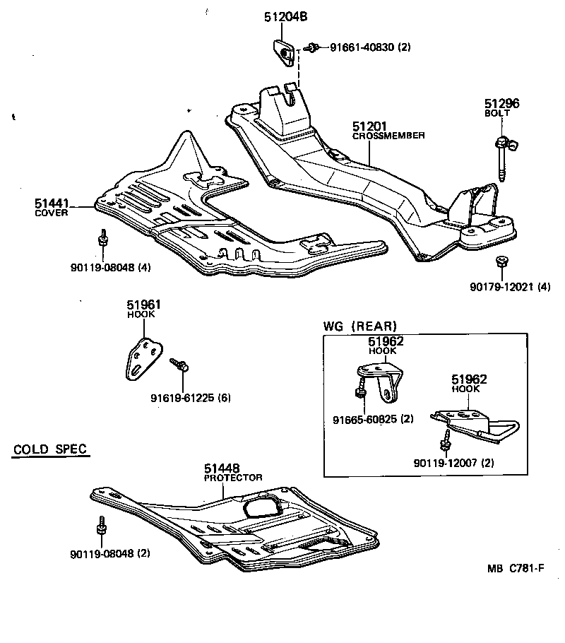 Suspension Crossmember & Under Cover