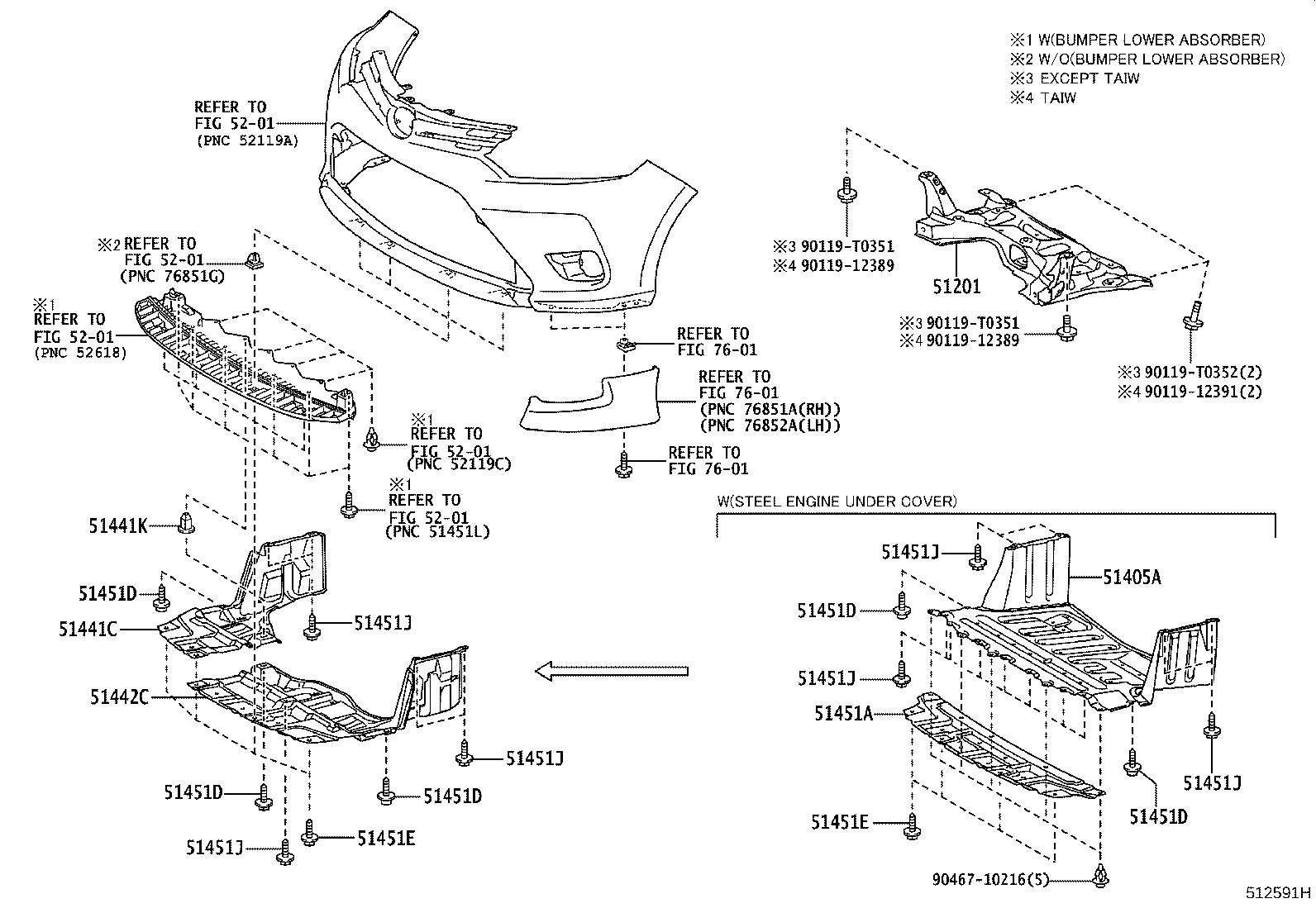 Suspension Crossmember & Under Cover