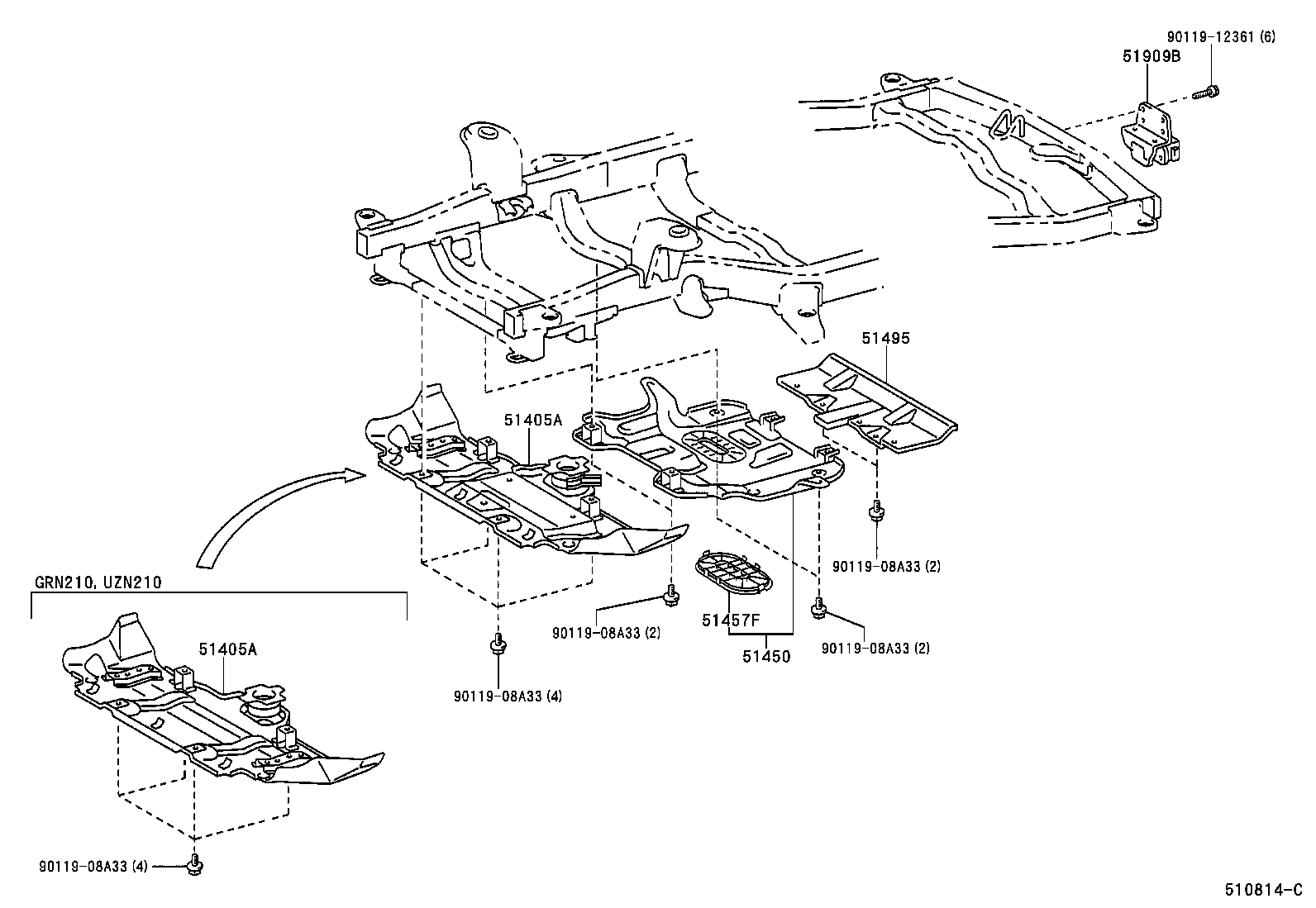 Suspension Crossmember & Under Cover