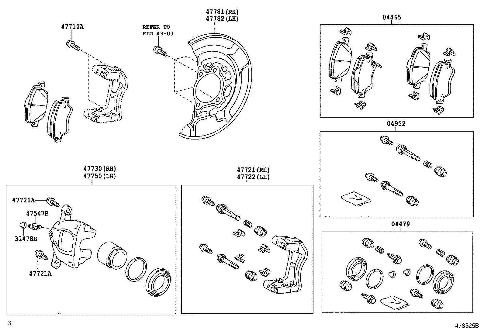 Front Disc Brake Caliper Dust Cover