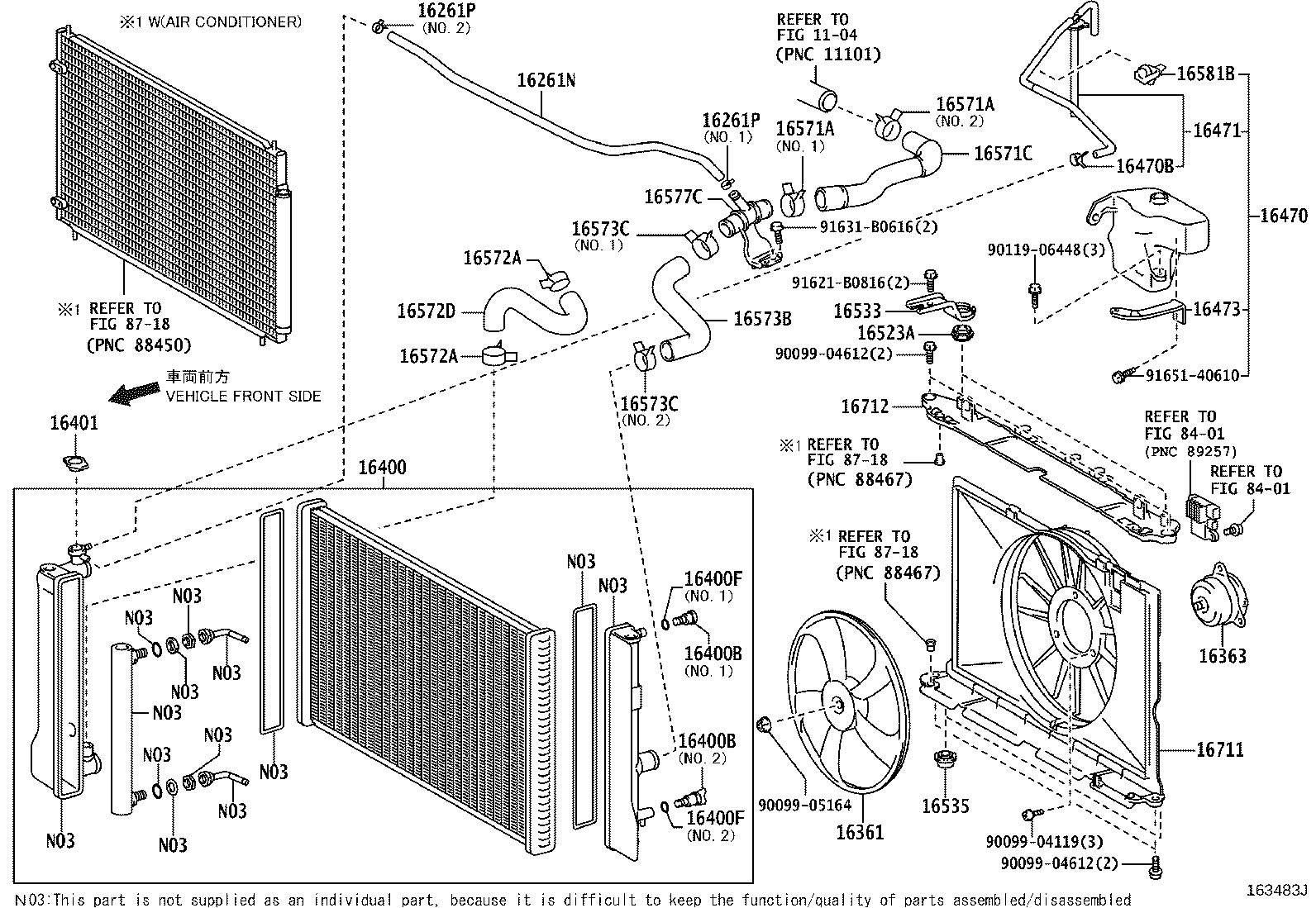 Radiator Water Outlet