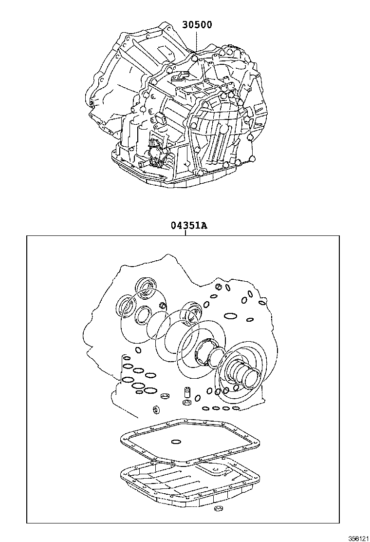 Transaxle Or Transmission Assy & Gasket Kit